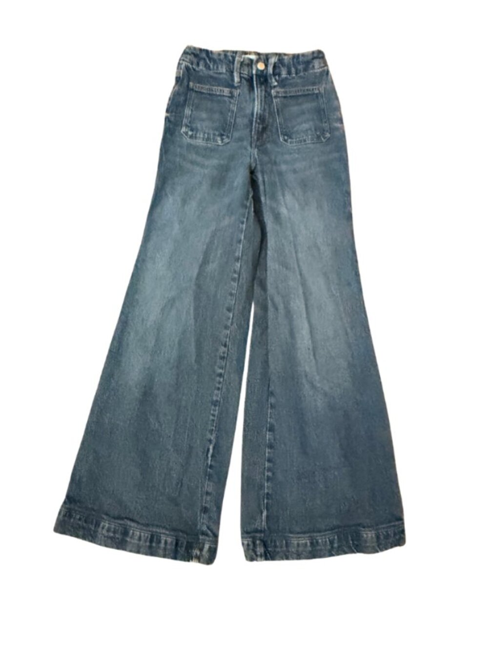 Good Waist Patch Pocket Palazzo Jeans Good American 24